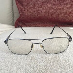 VTG Match Eyewear TITANIUM FLEX Eyeglasses ME-135S Dark Gunmetal 56-18-145